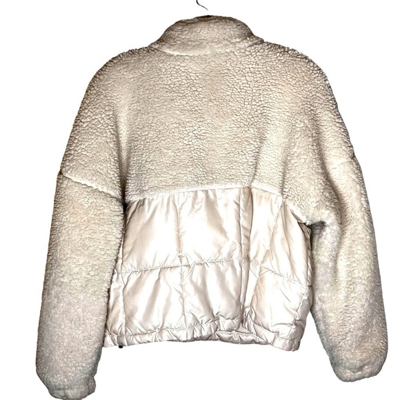 Fabletics Nelly Mixed Media Half zip Pullover Women’s Small - Picture 3 of 11